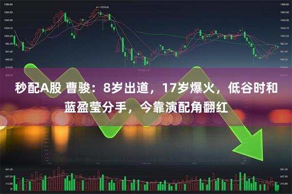 秒配A股 曹骏：8岁出道，17岁爆火，低谷时和蓝盈莹分手，今靠演配角翻红